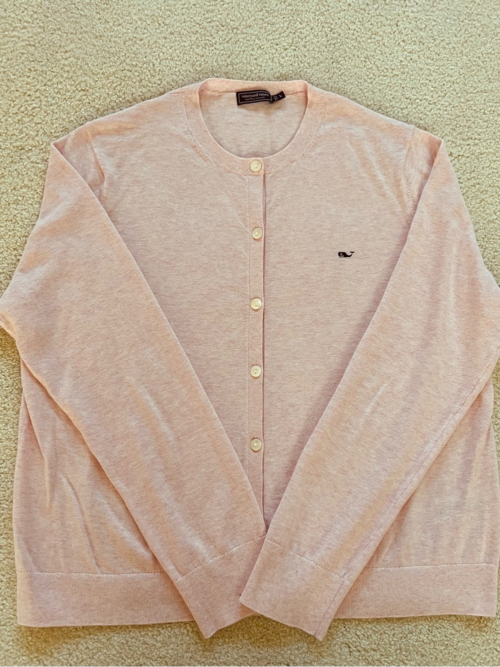 Vineyard Vines Cotton Cashmere Cardigan.  Large